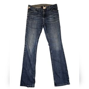 Vintage Harley Davidson Rare Y2K Blue Denim Jeans Made In Mexico